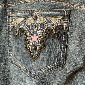 Antik Denim Low Rise Bootcut Jeans